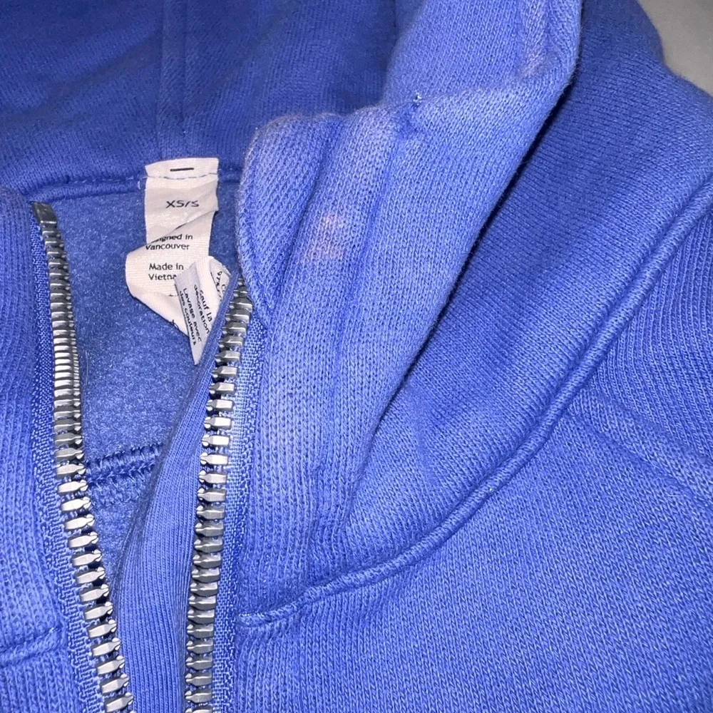 Lululemon athletica Scuba Oversized Half-Zip Hoodie Wild Indigo blue  Size XS/S - Picture 5 of 9